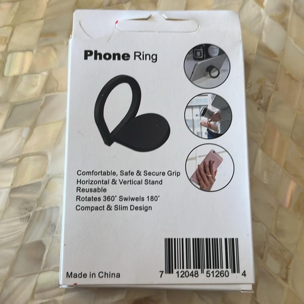BNIB Silver Phone Ring - Picture 2 of 2